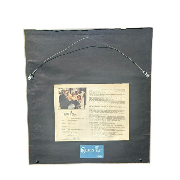 VTG 1988 P. Buckley Moss Bountiful Harvest Framed18x20 Signed Limited Edition - Picture 6 of 8